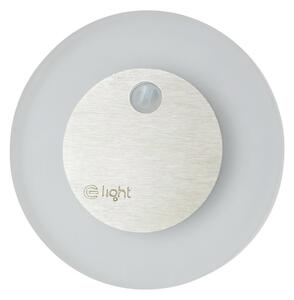 Ecolamp Schodiskové LED svietidlo Oti, 1x LED 0,6w, 4000k, s, pohybový senzor