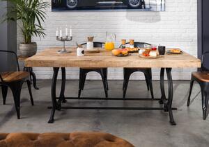 INDUSTRY Jedálenský stôl O-line 240x100 cm, staré drevo