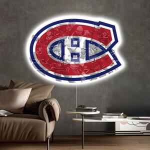 Svietiaci obraz Logo Montreal Canadiens