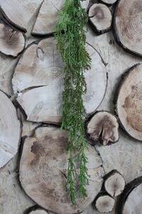Zelený umelý trs guličiek kvetu palmy 70cm