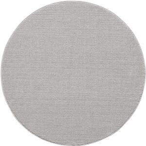 Ayyildiz Kusový koberec Loom 4300 Silver kruh - 120x120 cm