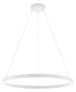 REDO 01-2869 FEBE závesné svietidlo D800mm LED 50W/3250lm 3000K biela, switchdimmer