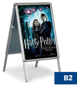 Vonkajší plagátový stojan áčko, B2