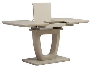 Dizajnový rozkladací stôl na centrálnej nohe capucino (a-430 cappuccino)