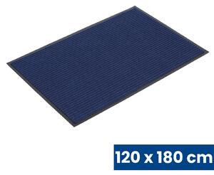 Odolná vstupná kobercová rohož s PVC, 120 x 180 cm, modrá