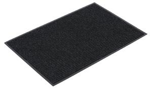 Odolná vstupná kobercová rohož s PVC, 60 x 90 cm, čierna