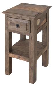 CASTLE Príručný stolík 65x30 cm, palisander