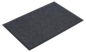 Odolná vstupná kobercová rohož s PVC, 60 x 90 cm, sivá