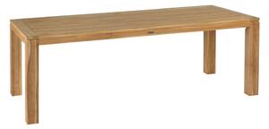 Záhradný jedálenský stôl z tíkového dreva Exotan Stella, 220 x 100 cm