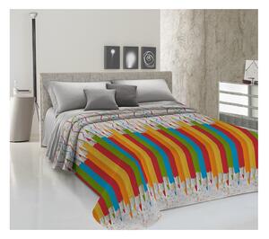 Prikrývka na posteľ Piquet viacfarebné ceruzky Farba Viacfarebná Rozmery 260x280 cm