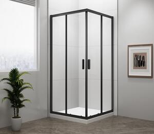 Sprchový kút čtverec 80x80 cm Polysan Easy Black EL5215B