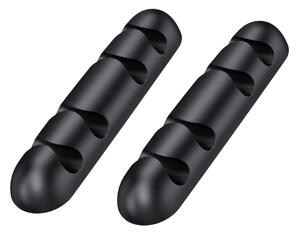 Liftor Cable Clip organizér na káble, čierny