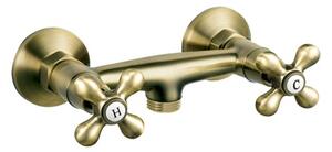 Sprchová batéria Novaservis Ferro Antica bez sprchového setu 150 mm bronz BAI7BR