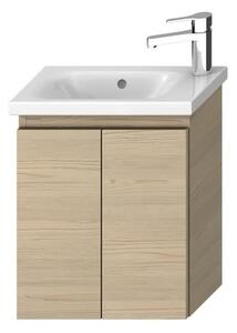 Kúpeľňová skrinka pod umývadlo Jika Mio-N 42,1x51x25,8 cm v dekore jaseň H40J7112003421