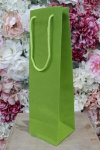 Zelená netkaná darčeková taška 36cm