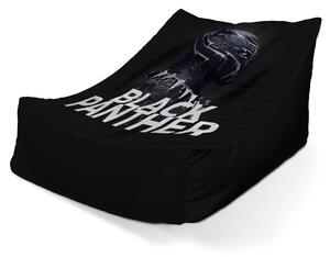 Sablio Sedací vak Lounge BLACK PANTHER Scrape - 80 x 95 x 50 cm