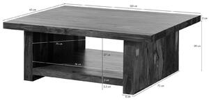 BARON Konferenčný stolík 120x43 cm, palisander