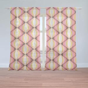 Sablio Záclony Kaleidoskop spomienok: 2ks 150x250cm