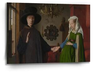 Sablio Obraz Svadba manželov - Jan van Eyck - 90x60 cm