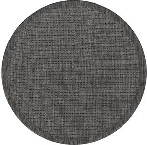 Ayyildiz Kusový koberec Giza 1410 Black kruh - 120x120 cm