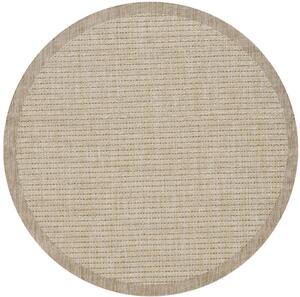 Ayyildiz Kusový koberec Giza 1410 Beige kruh - 120x120 cm