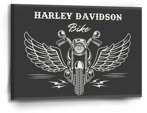 Sablio Obraz Harley-Davidson S krídlami - 90x60 cm