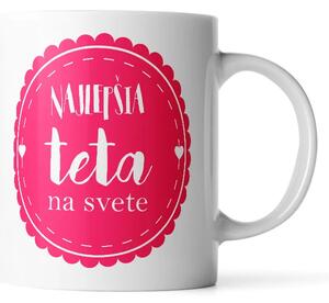 Sablio Hrnček Najlepšia teta na svete - 330 ml - standard