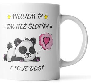 Sablio Hrnček Milujem ťa viac ako šlofíky - 330 ml - standard