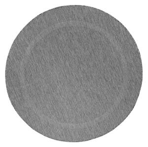 Ayyildiz Kusový koberec Relax 4311 Grey kruh - 120x120 cm