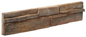 Kamenný obklad Stones Bedrock brown 11,7x55 cm BEDROCKBR