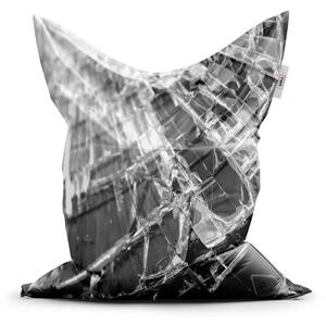 Sablio Sedací vak Rozbité sklo - 150x100 cm