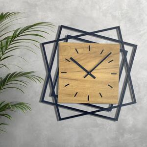 Karlsdesign.sk - Drevené nástenné hodiny - LOFT H - 40cm