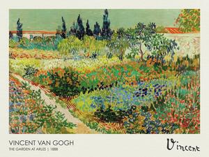 Obrazová reprodukcia The Garden at Arles (1888), Vincent van Gogh