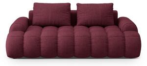 Vínovočervená pohovka 200 cm Linz – Cosmopolitan Design