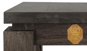 MONTANA Príručný stolík 40x40 cm, palisander