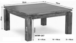 MONTANA Konferenčný stolík 90x90 cm, palisander