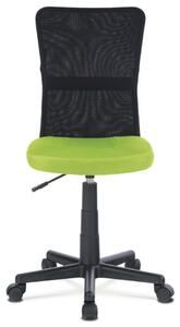 Detská stolička BAMBI zelená/čierna