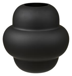 Čierna sklenená váza (výška 20 cm) Vera – House Nordic