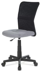 Detská stolička BAMBI sivá/čierna