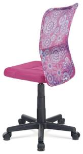 Detská stolička BAMBI ružová s motívom