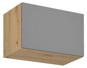 Závesná kuchynská skrinka LANGEN G60KN Dub artisan/béžová