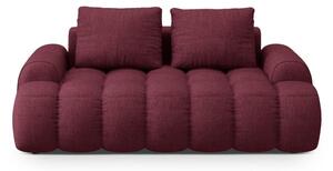 Vínovočervená pohovka 175 cm Linz – Cosmopolitan Design