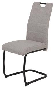 Jedálenská stolička FLORA III S sivá