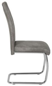 Jedálenská stolička FLORA II S sivá