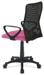 Kancelárska stolička FRESH ružová/čierna