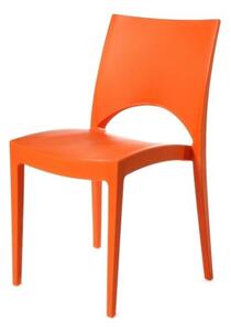 Jedálenská stolička PARIS oranžová