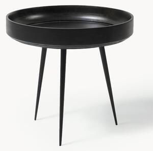Okrúhly odkladací stolík z mangového dreva Bowl