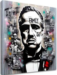 Obraz The Godfather - Mafiánsky Boss 60x60 cm