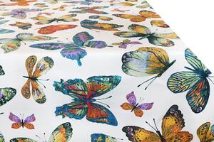 Bavlnený obrus Motýle