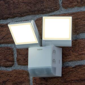 Theben LED vonkajšie nástenné svietidlo theLeda S17-100, biele, senzor